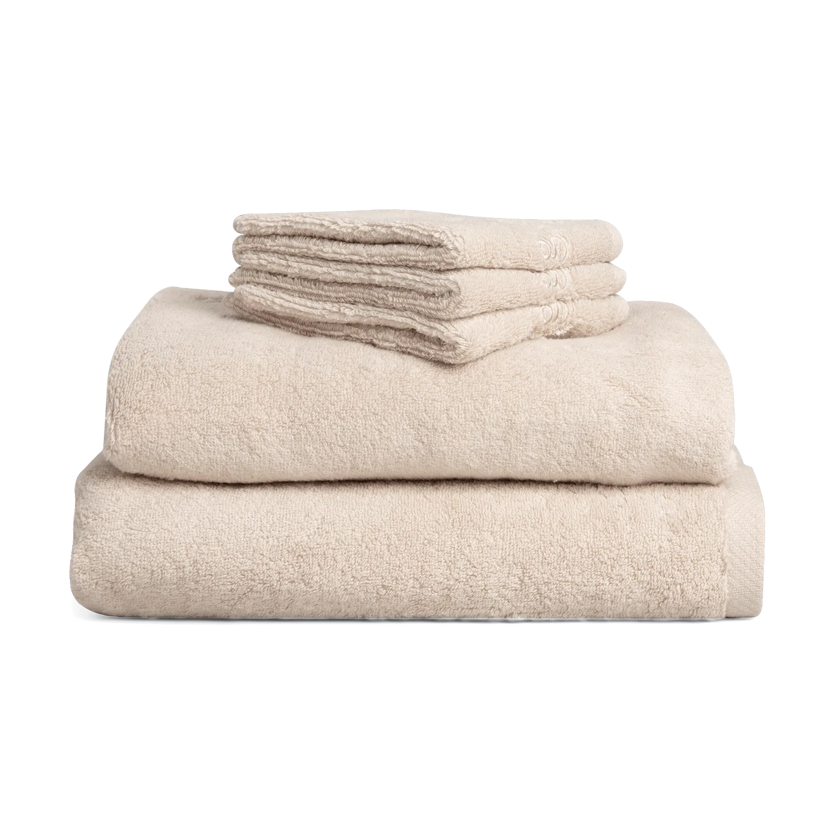Sand Terry washandje 3-pack, 30x30 cm Garbo&Friends