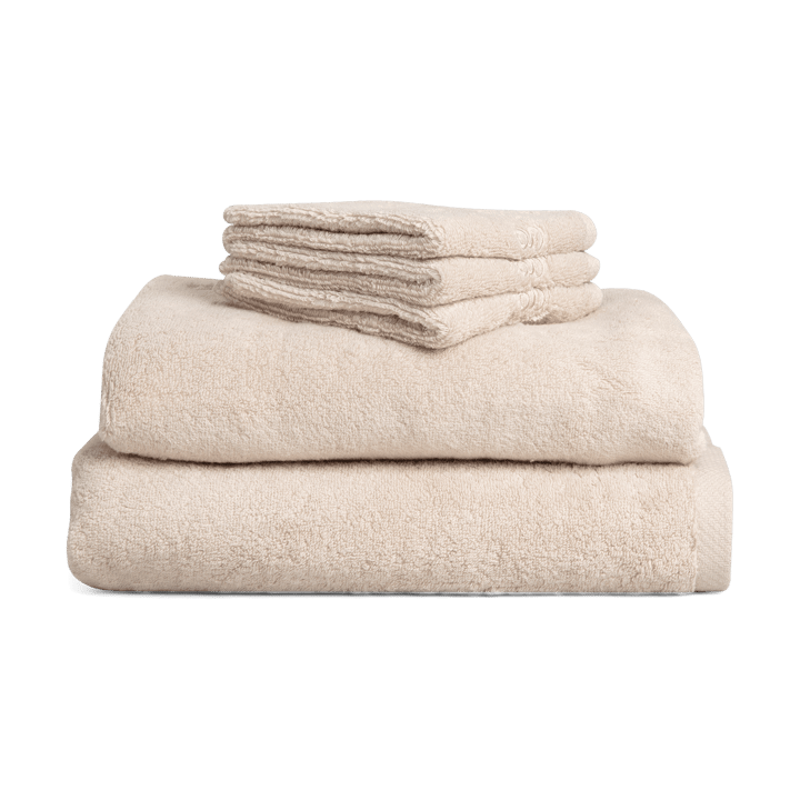 Sand Terry washandje 3-pack, 30x30 cm Garbo&Friends