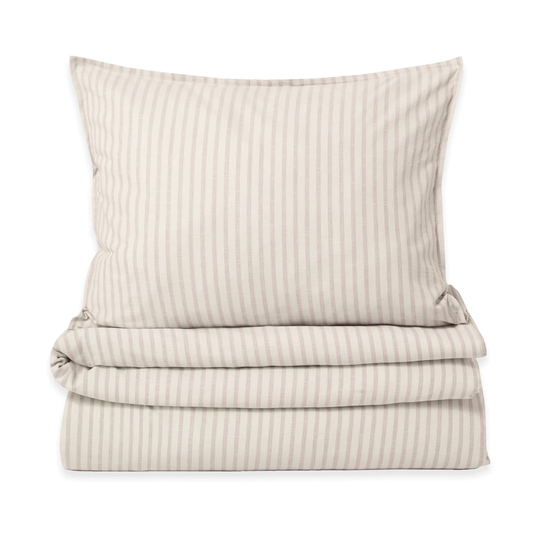 Stripe Mauve beddengoed, 140x200 cm/50x70 cm Garbo&Friends