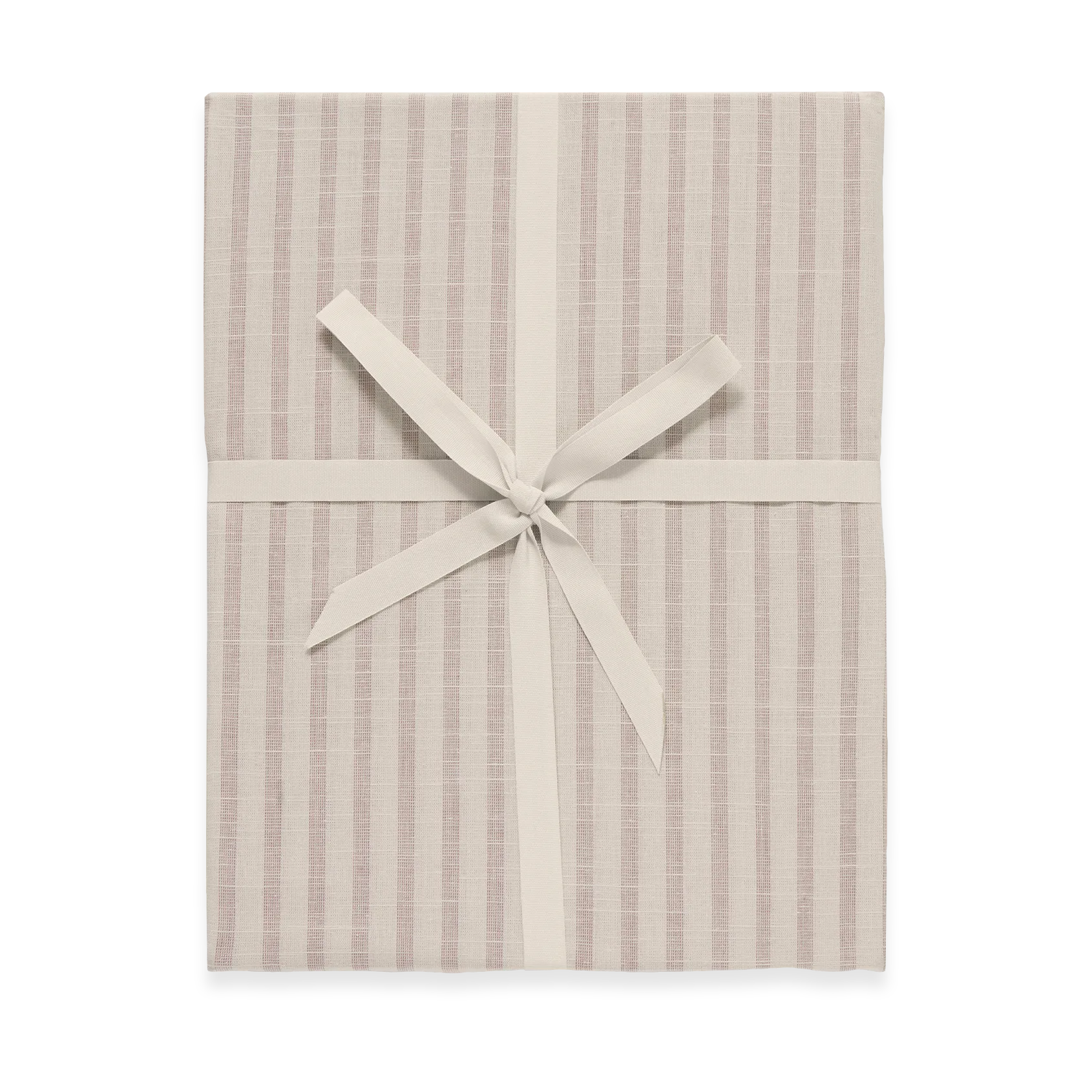 Stripe Mauve hoeslaken, 140x200x30 cm Garbo&Friends