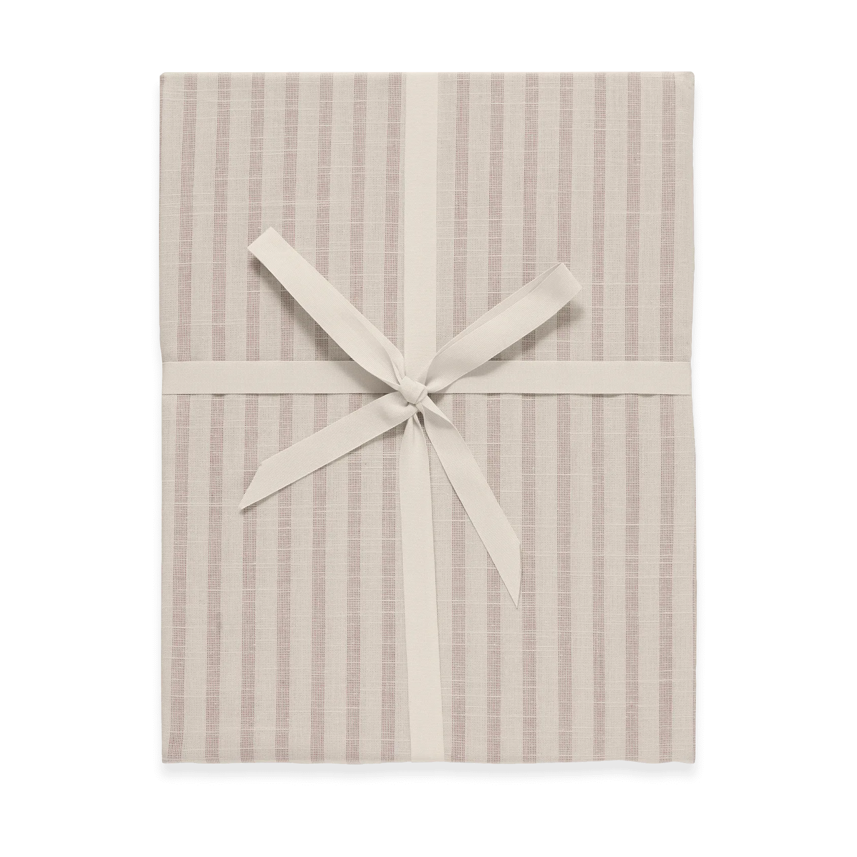 Stripe Mauve hoeslaken, 90x200x30 cm Garbo&Friends