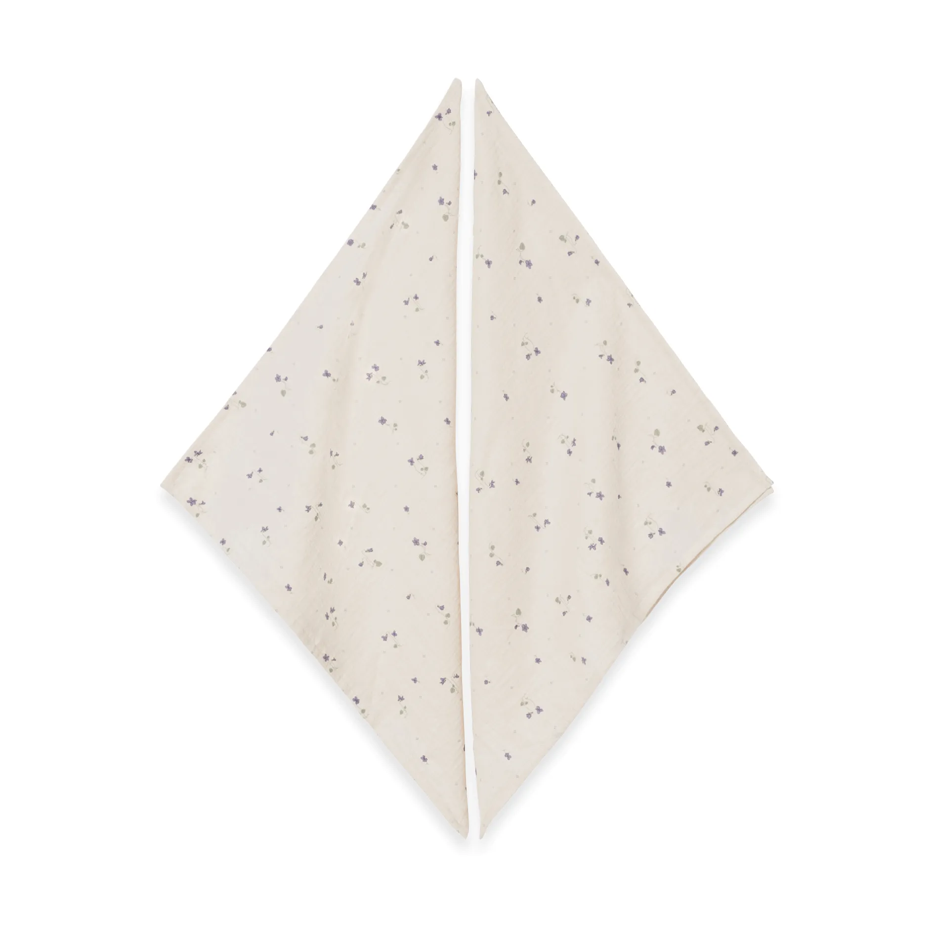 Viola Muslin hydrofiele doek klein 2-delig, 60x60 cm Garbo&Friends