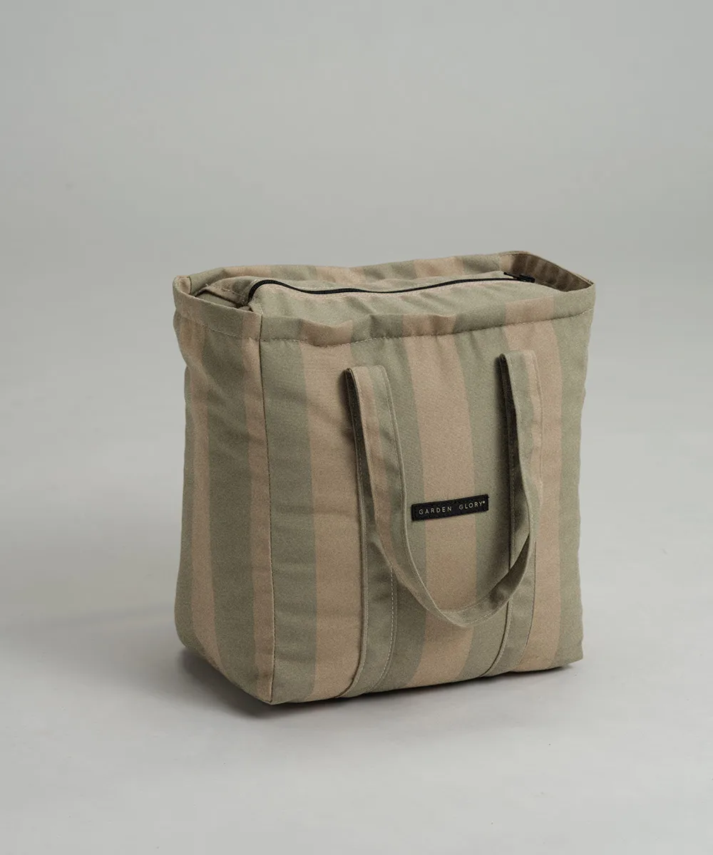 Garden Glory drijvend ligbed, Eucalyptusgroen-beige, 85x168,5 cm Garden Glory