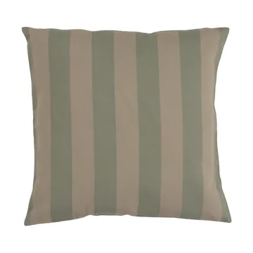 Garden Glory gestreept kussen - Eucalyptusgroen-beige, 50x50 cm - Garden Glory