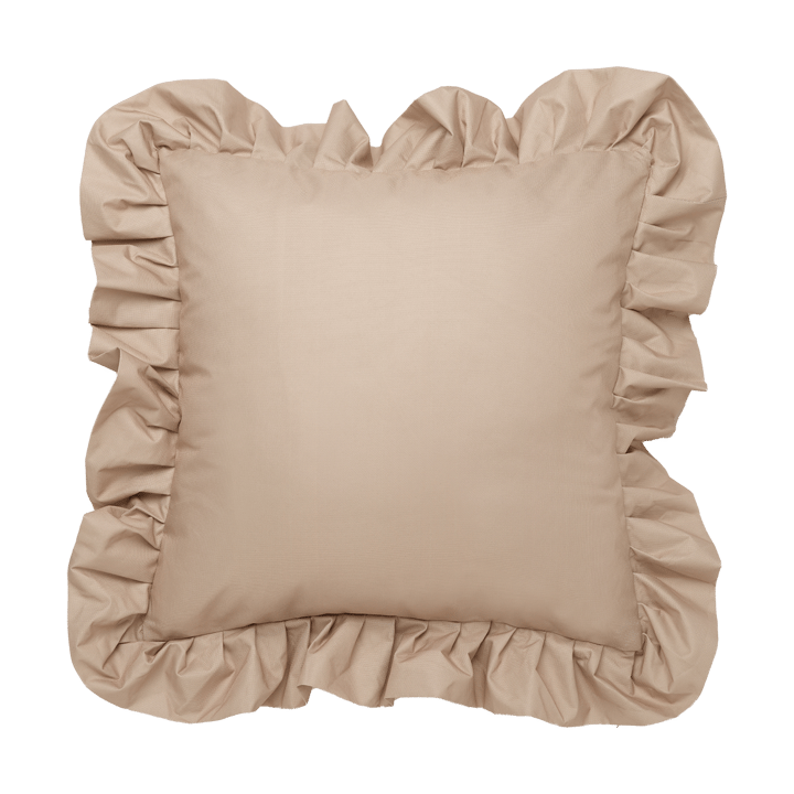 Garden Glory Outdoor kussen met volant 45x45 cm - Beige - Garden Glory