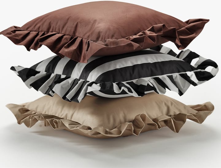 Garden Glory Outdoor kussen met volant 45x45 cm, Beige Garden Glory