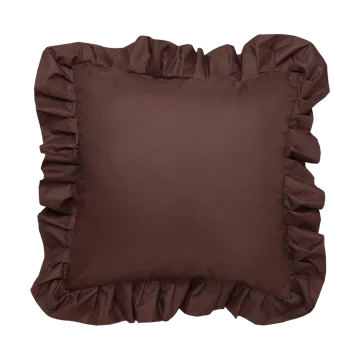 Garden Glory Outdoor kussen met volant 45x45 cm - Brown - Garden Glory