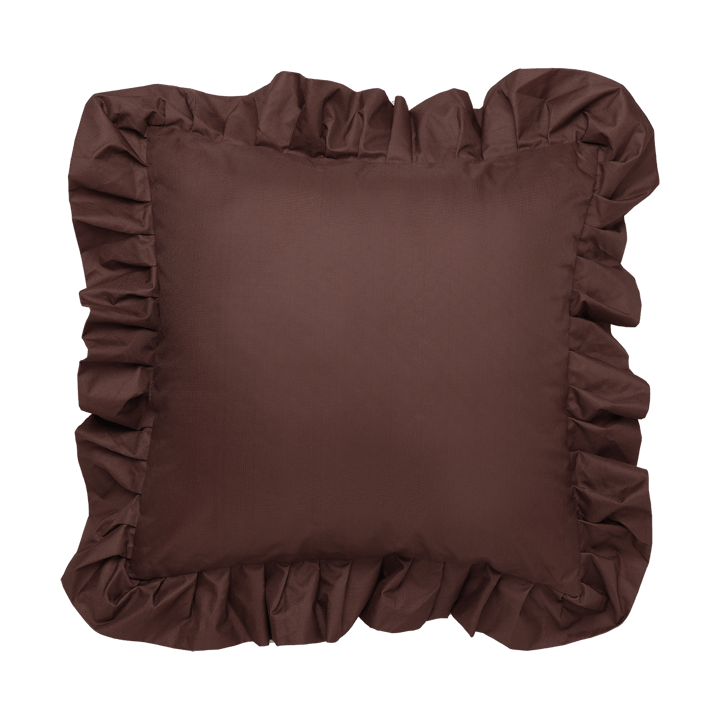 Garden Glory Outdoor kussen met volant 45x45 cm - Brown - Garden Glory