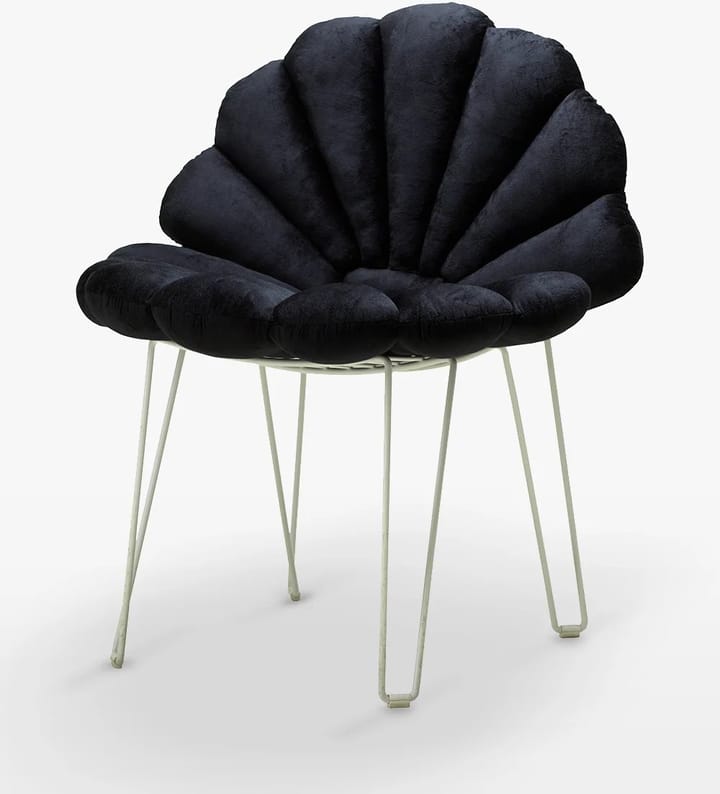 Garden Glory Shell zitkussen, Black Garden Glory