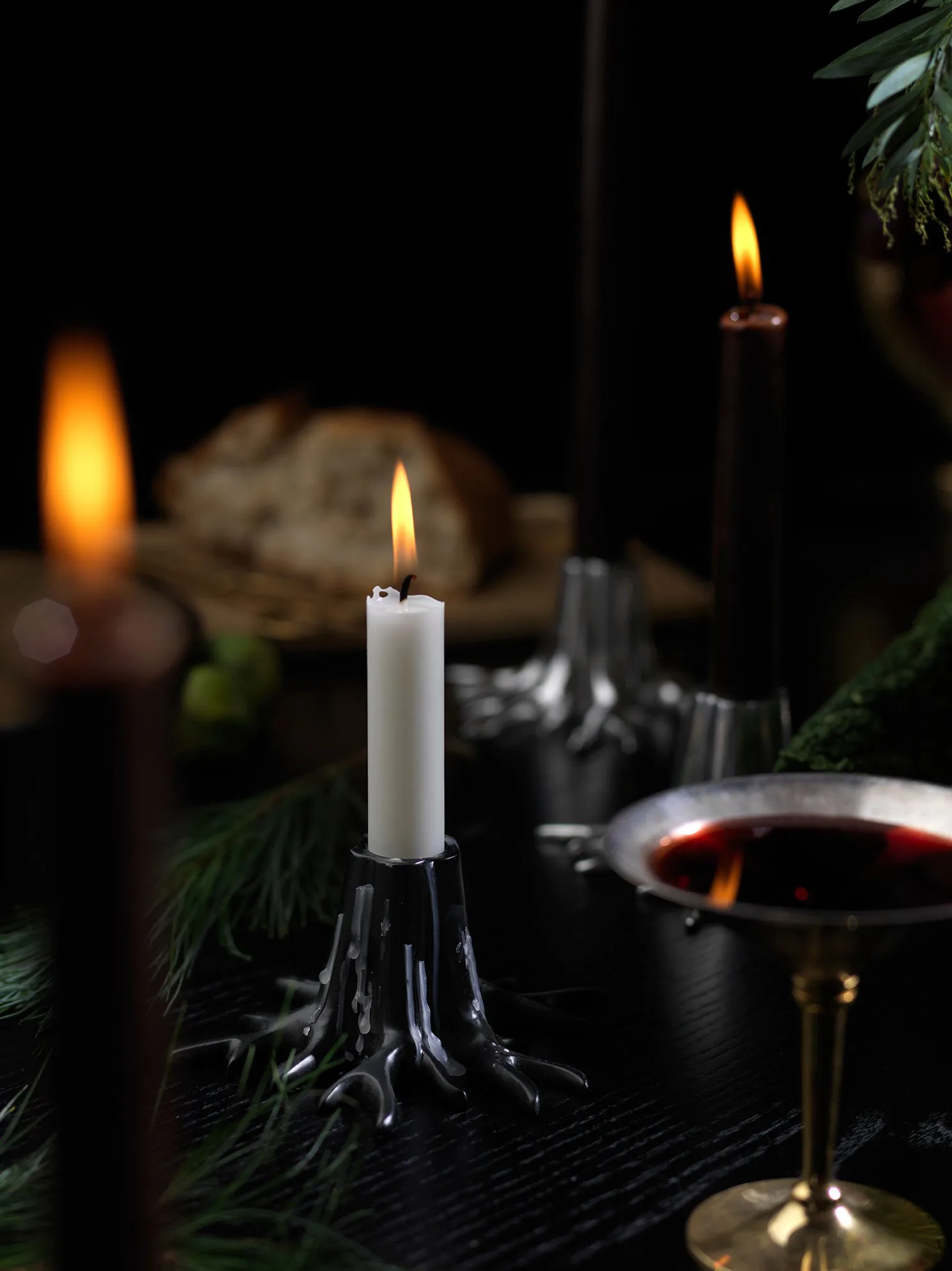 Garden Glory The Root kandelaar, Black matte Garden Glory