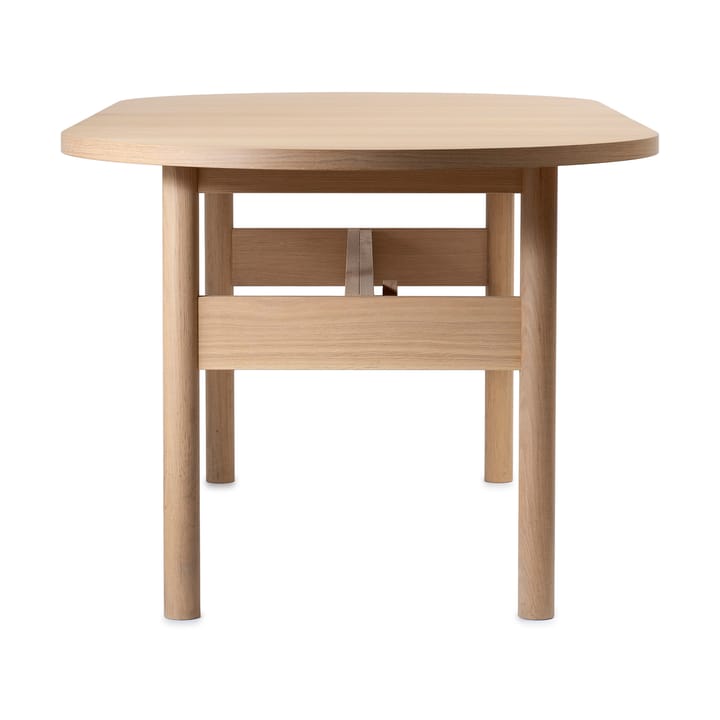 Ateljé tafel, Eiken-natural-knop in eiken Gärsnäs
