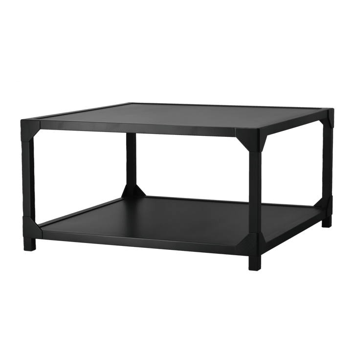 Bleck Salontafel 75x75 cm fineer - Beuk-zwarte beits - Gärsnäs