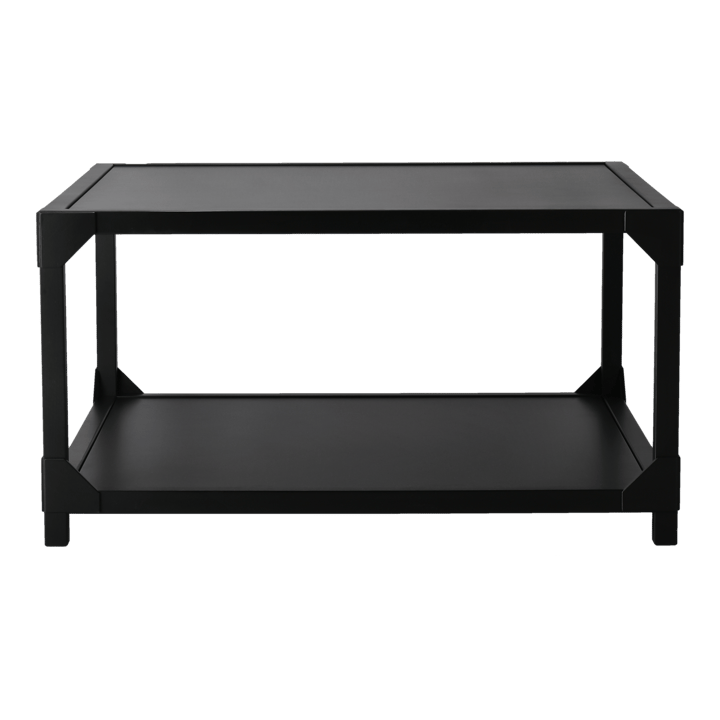 Bleck Salontafel 75x75 cm fineer, Beuk-zwarte beits Gärsnäs