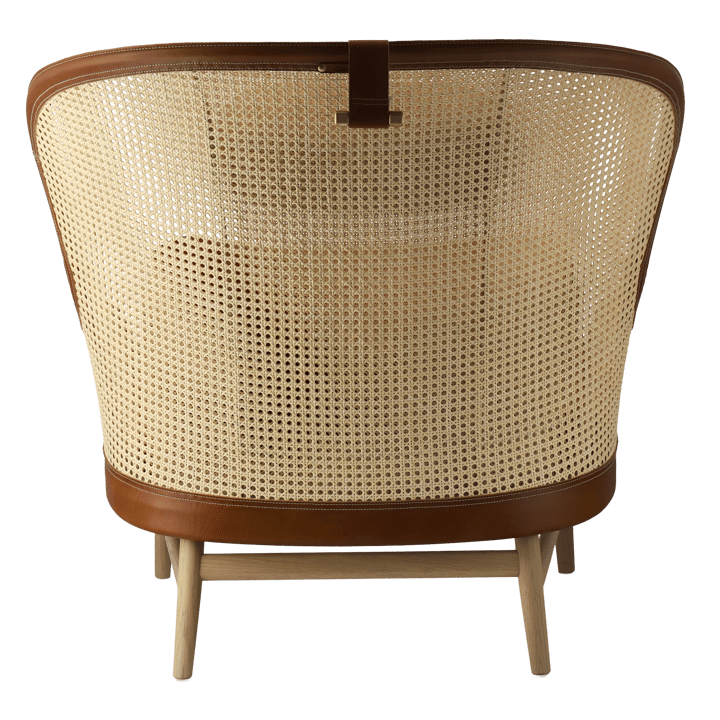 Dandy fauteuil - Eiken-natural-Tärnsjö leer cognac - Gärsnäs