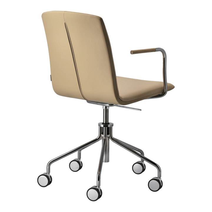 Day armstoel draaibaar chroom, Eiken-natural-H&S-elmosoft 02119 Gärsnäs