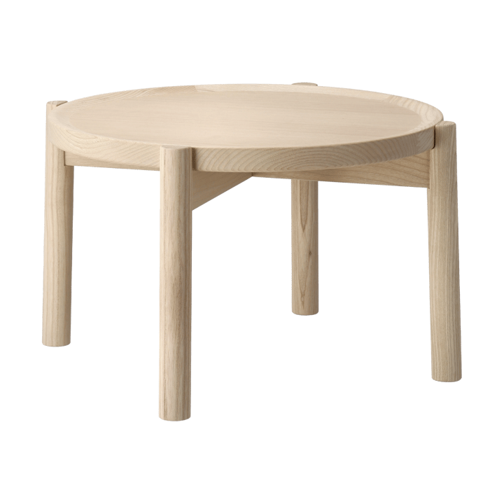 Elna salontafel - Essenhout-white-Ø40 cm - Gärsnäs