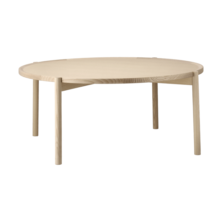 Elna salontafel - Essenhout-white-Ø90 cm - Gärsnäs