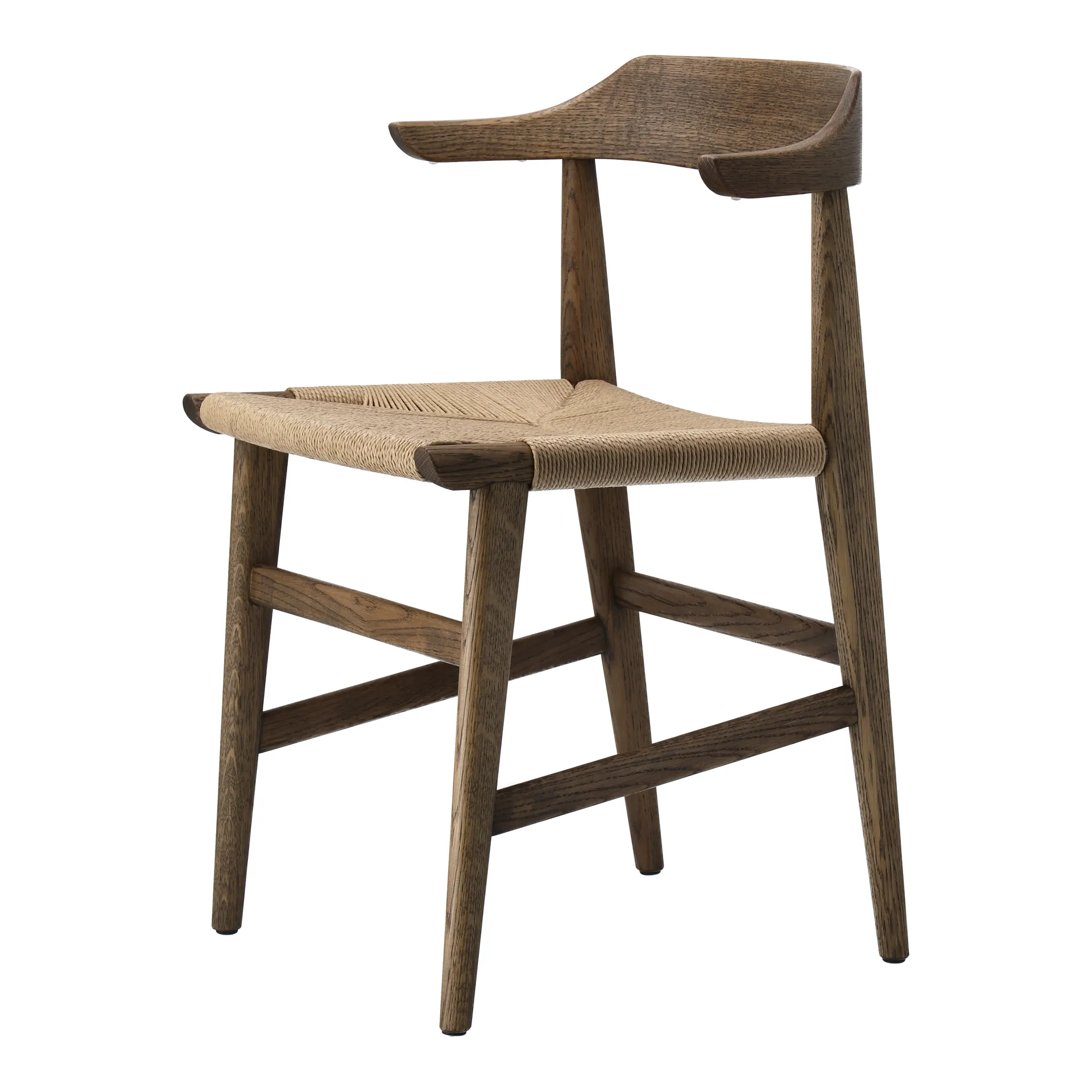 Hedda armstoel, Eiken-black-papierkoord natuur Gärsnäs