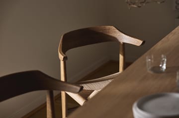 Hedda armstoel - Eiken-black-papierkoord natuur - Gärsnäs