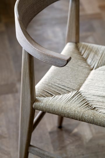 Hedda armstoel - Eiken-natural-papierkoord natuur - Gärsnäs