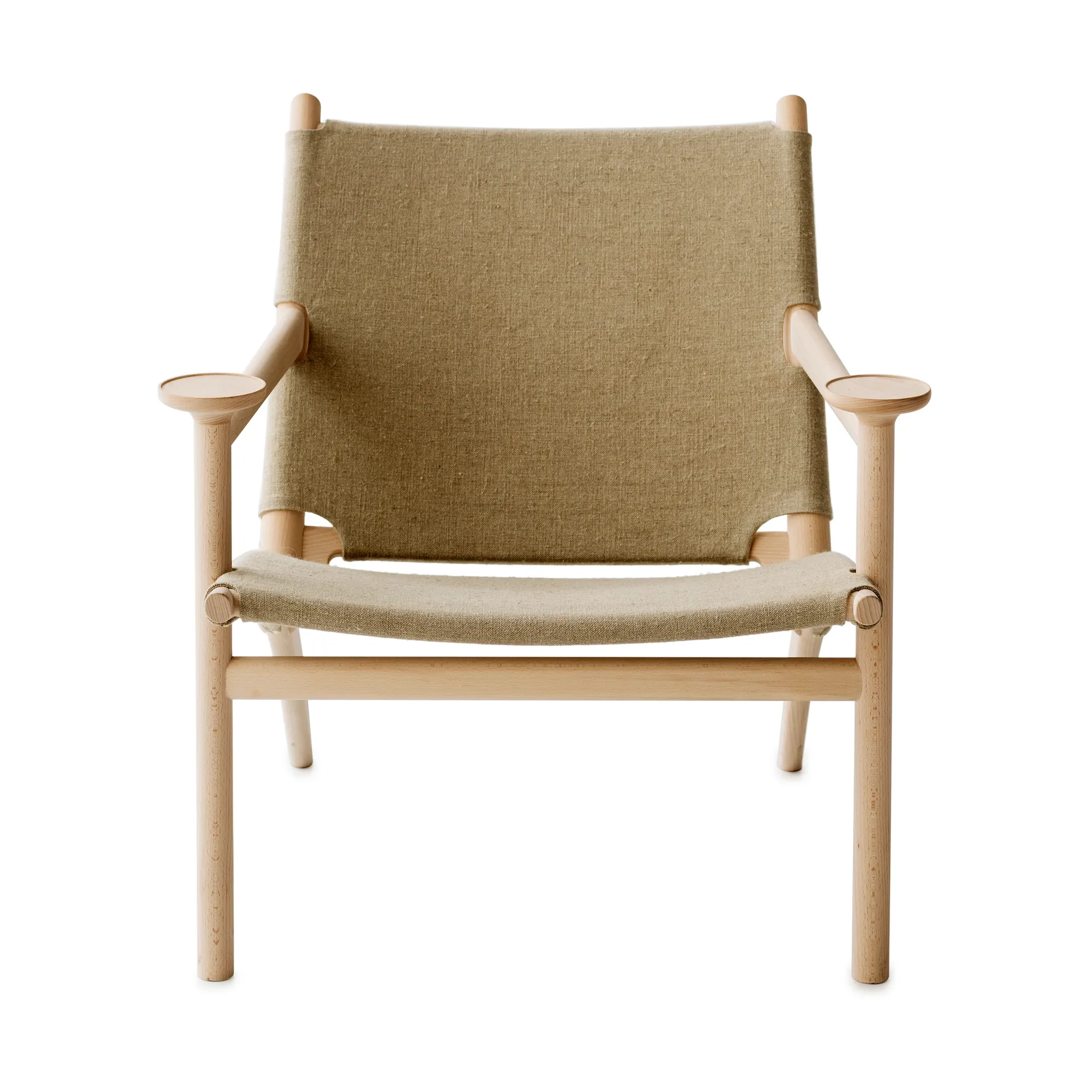 Hedwig fauteuil, Beuk-white-stof canvas Gärsnäs