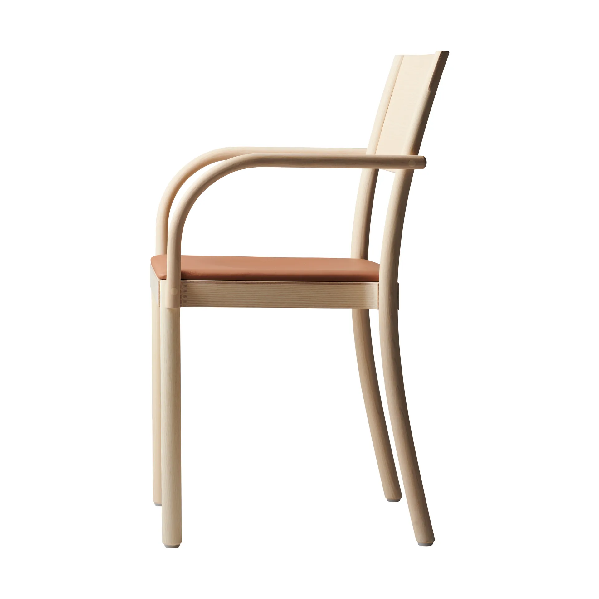 Light & Easy armstoel, Essenhout-white-elmosoft 33077 Gärsnäs