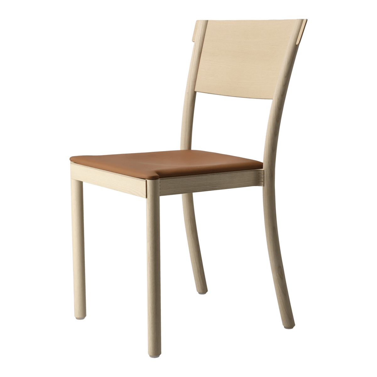 Gärsnäs Light & Easy stoel Essenhout-white-elmosoft 33077