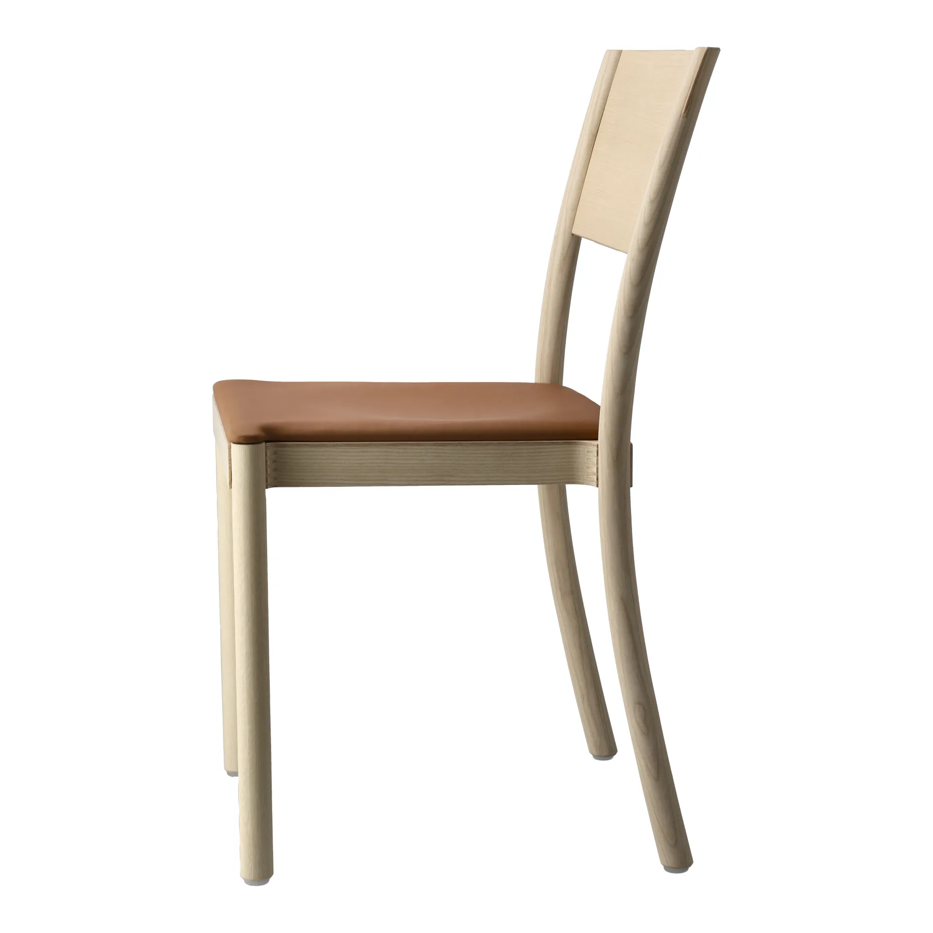 Light & Easy stoel, Essenhout-white-elmosoft 33077 Gärsnäs