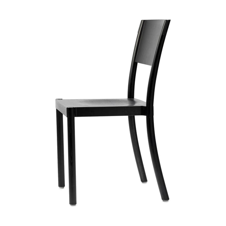 Light & Easy stoel - Essenhout-zwarte beits-gefineerde zitting - Gärsnäs