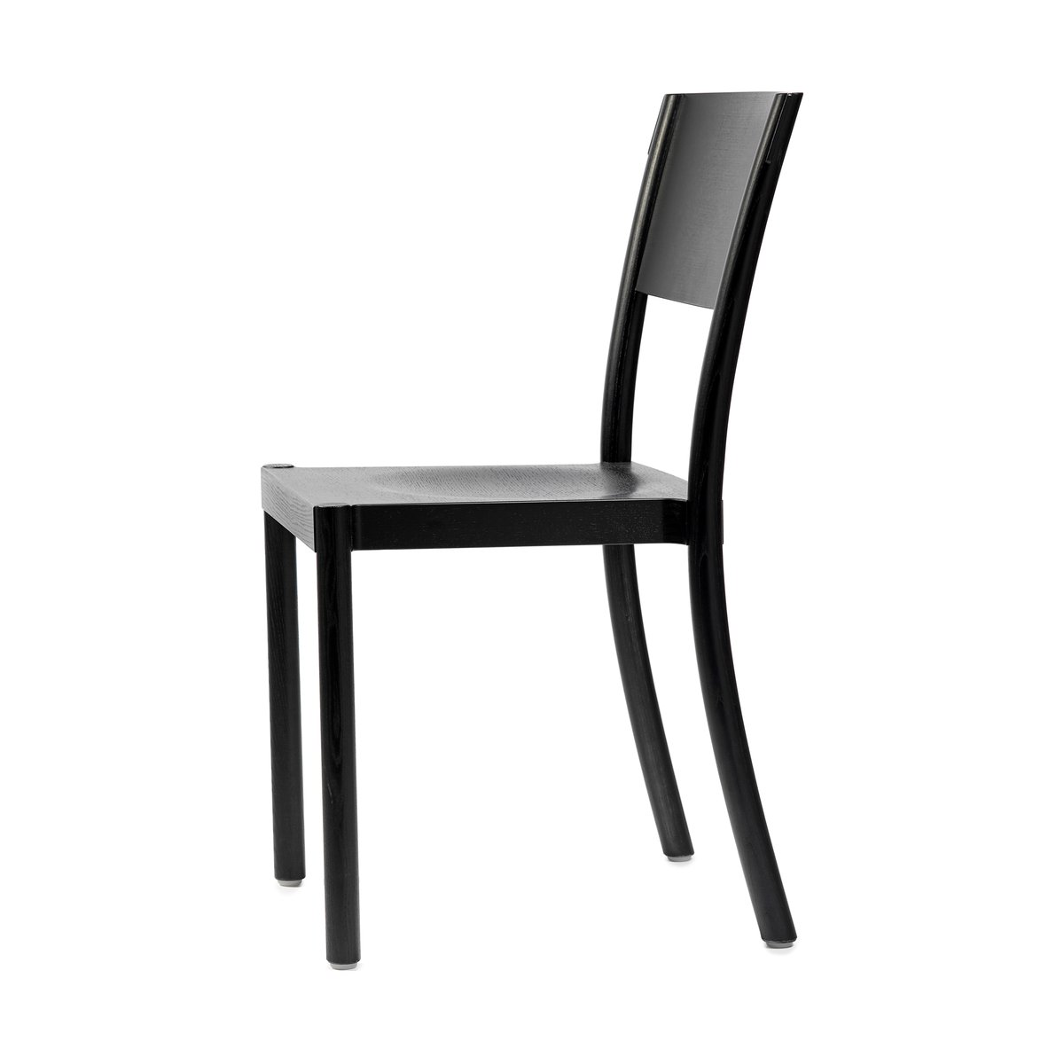 Gärsnäs Light & Easy stoel Essenhout-zwarte beits-gefineerde zitting