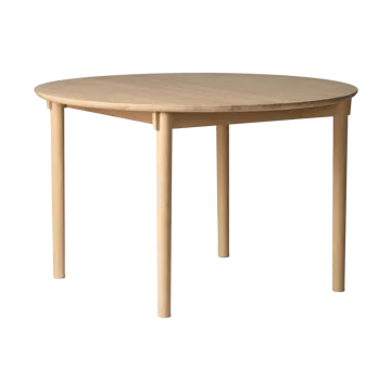 Tak eettafel Ø120 cm - Monocoat natural - Gärsnäs