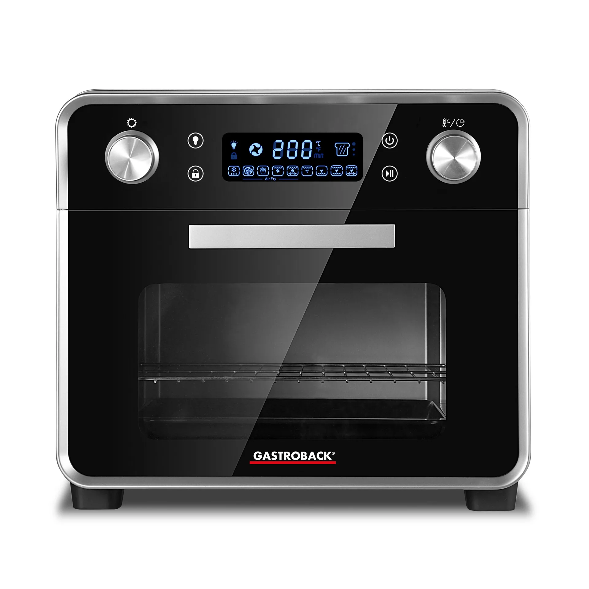 Gastroback Design 42815 oven en airfryer 5-in-1, Zilverkleurig Gastroback