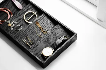 Duune organizer 4 opbergbakje - Zwart - Gejst