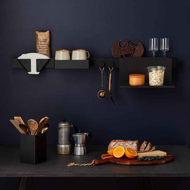 Flex Box groot 15,5 cm, Zwart Gejst