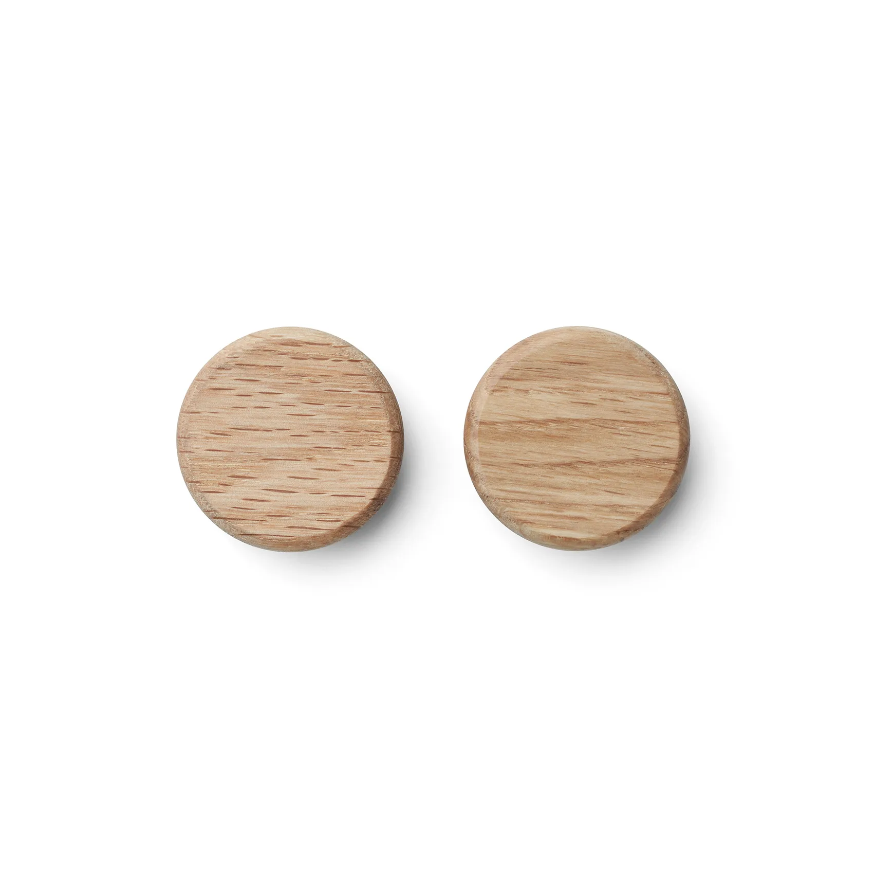 Flex Button knoppen voor magneetstrip 2 stuks, Eikenhout Gejst