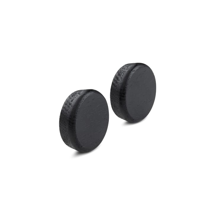 Flex Button magneet 2-pack - Zwartgebeitst eikenhout - Gejst