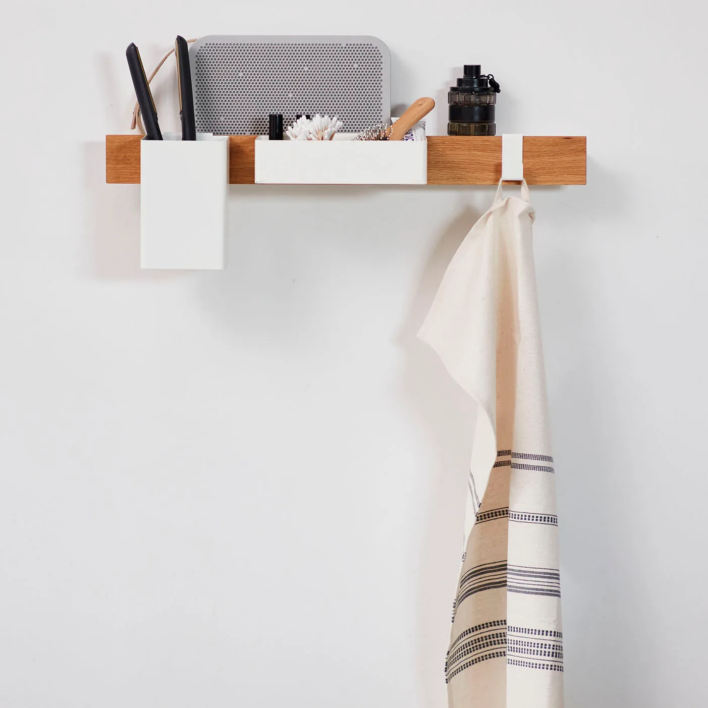 Flex Hooks haak 2-pack, Wit Gejst