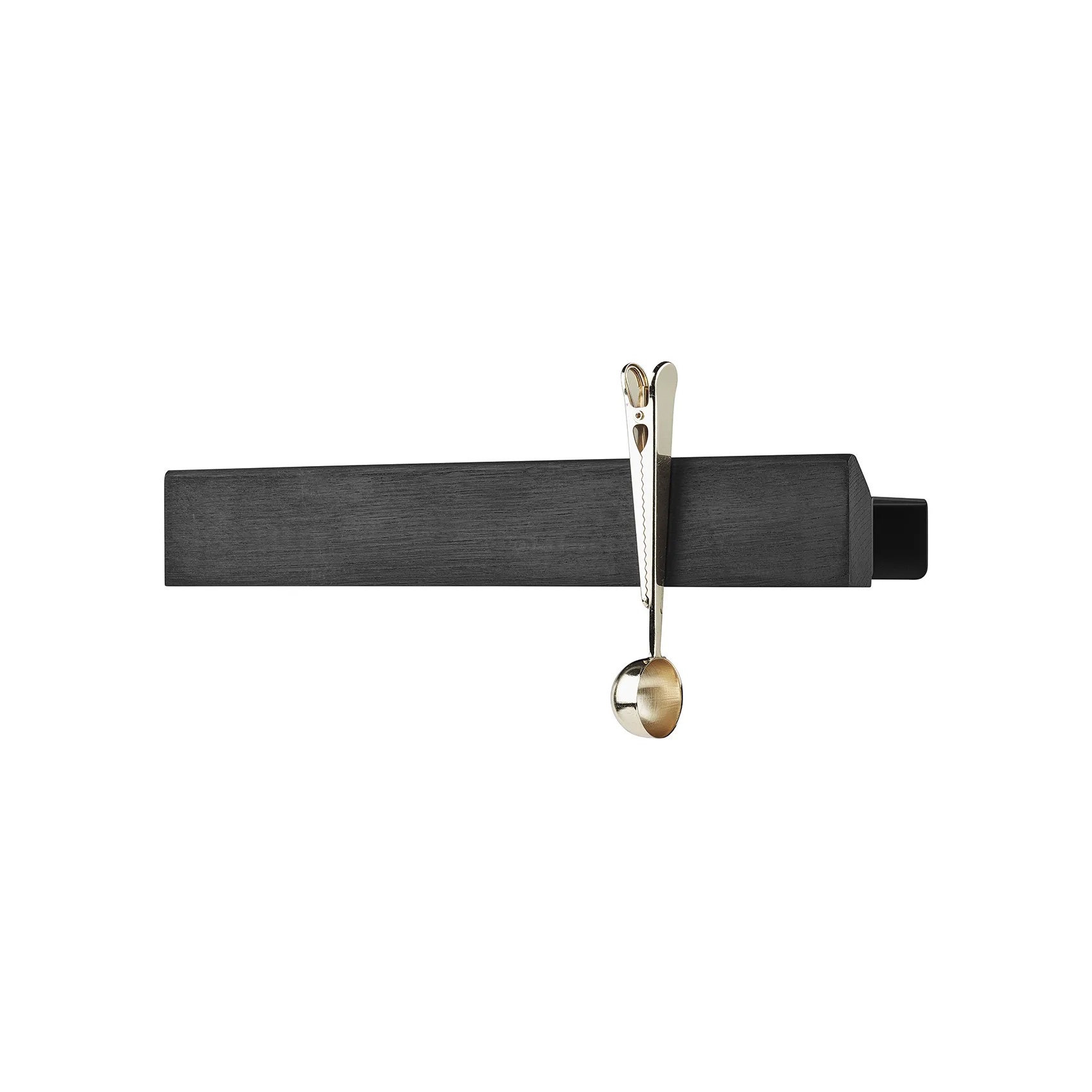 Flex Rail magneetrail 40 cm, Zwartgebeitst eiken-zwart Gejst