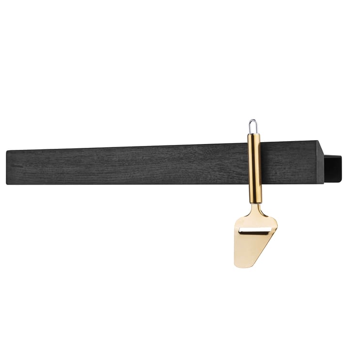 Flex Rail magneetrail 60 cm, Zwartgebeitst eikenhout-zwart Gejst