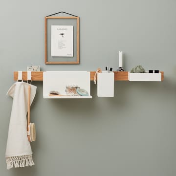 Flex Shelf plank 21 cm - Wit - Gejst