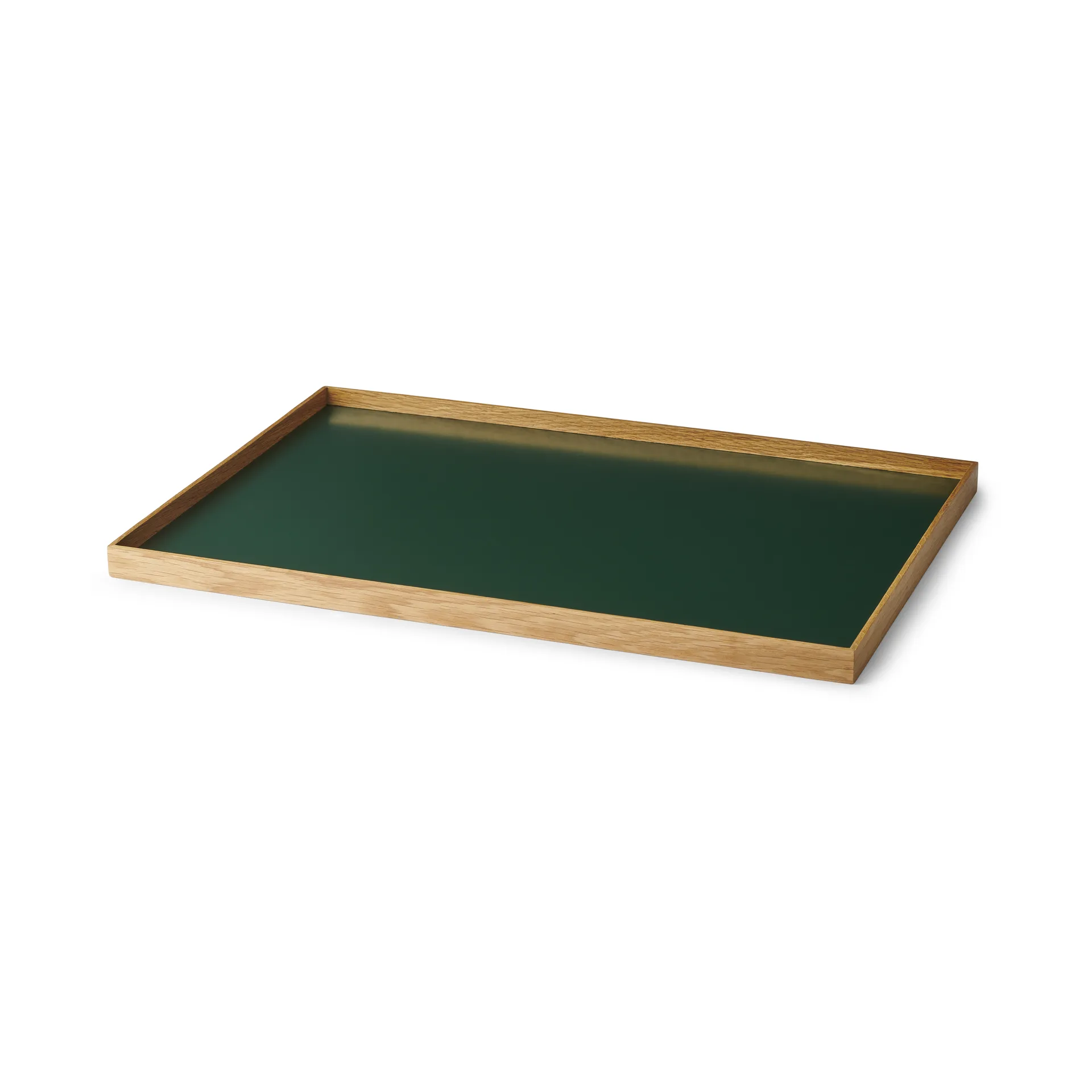Frame dienblad large 35,5x50,6 cm, Eikenhout-groen Gejst