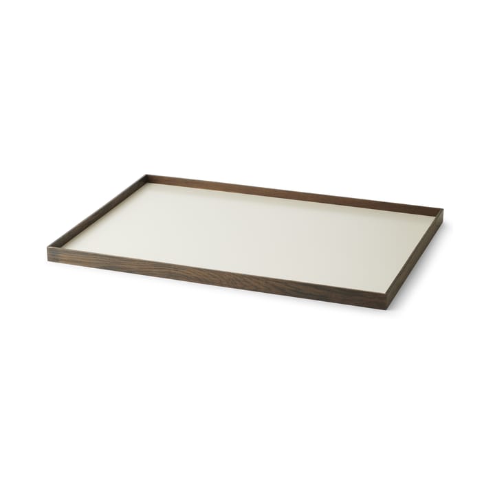 Frame dienblad large 35,5x50,6 cm - Gerookt eikenhout-beige - Gejst