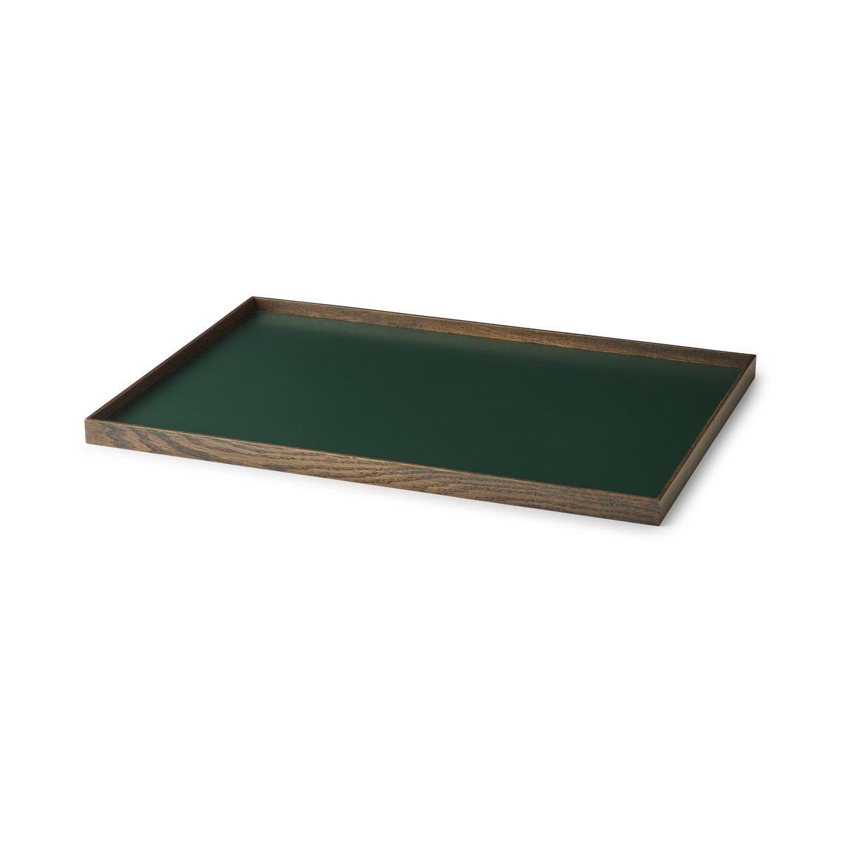 Gejst Frame dienblad large 35,5x50,6 cm Gerookt eikenhout-groen