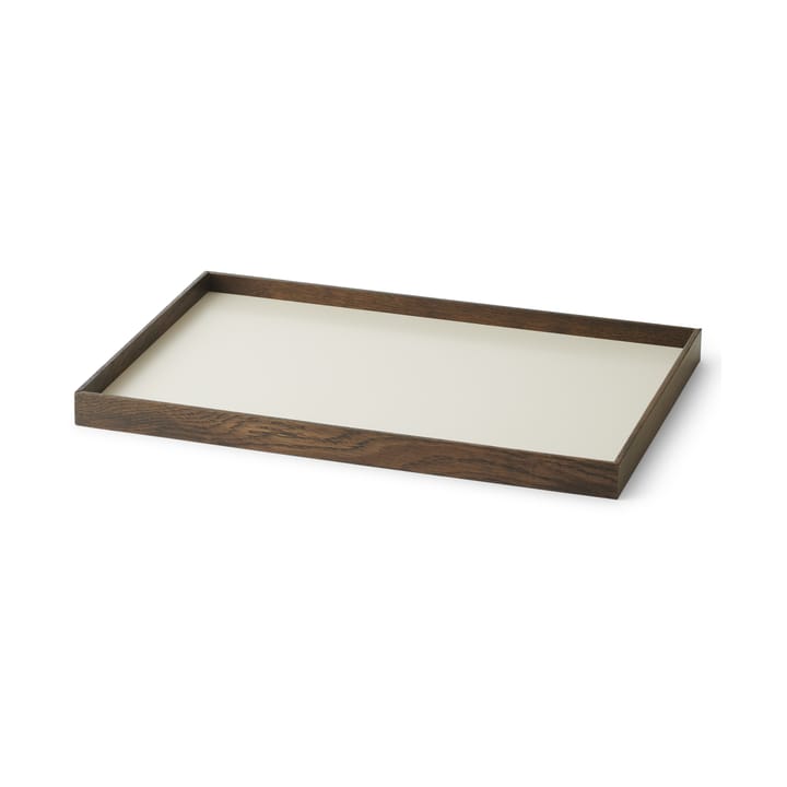 Frame dienblad medium 23x34 cm - Gerookt eikenhout-beige - Gejst