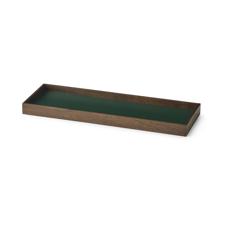 Frame dienblad small 11,1x32,4 cm - Gerookt eikenhout-groen - Gejst