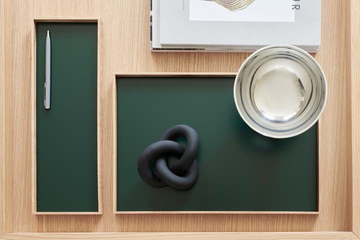 Frame dienblad small 11x32,4 cm, Eikenhout-groen Gejst