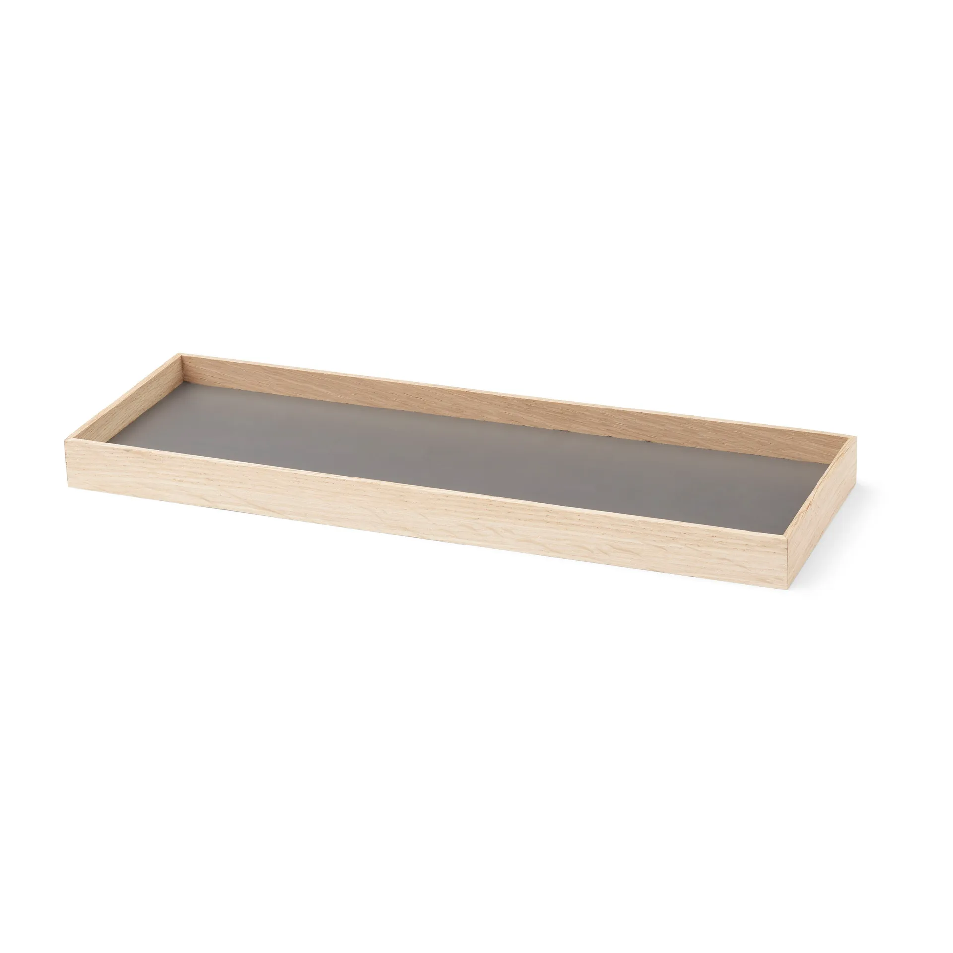 Frame dienblad small 11x32,4 cm, Eikenhout-lichtgrijs Gejst