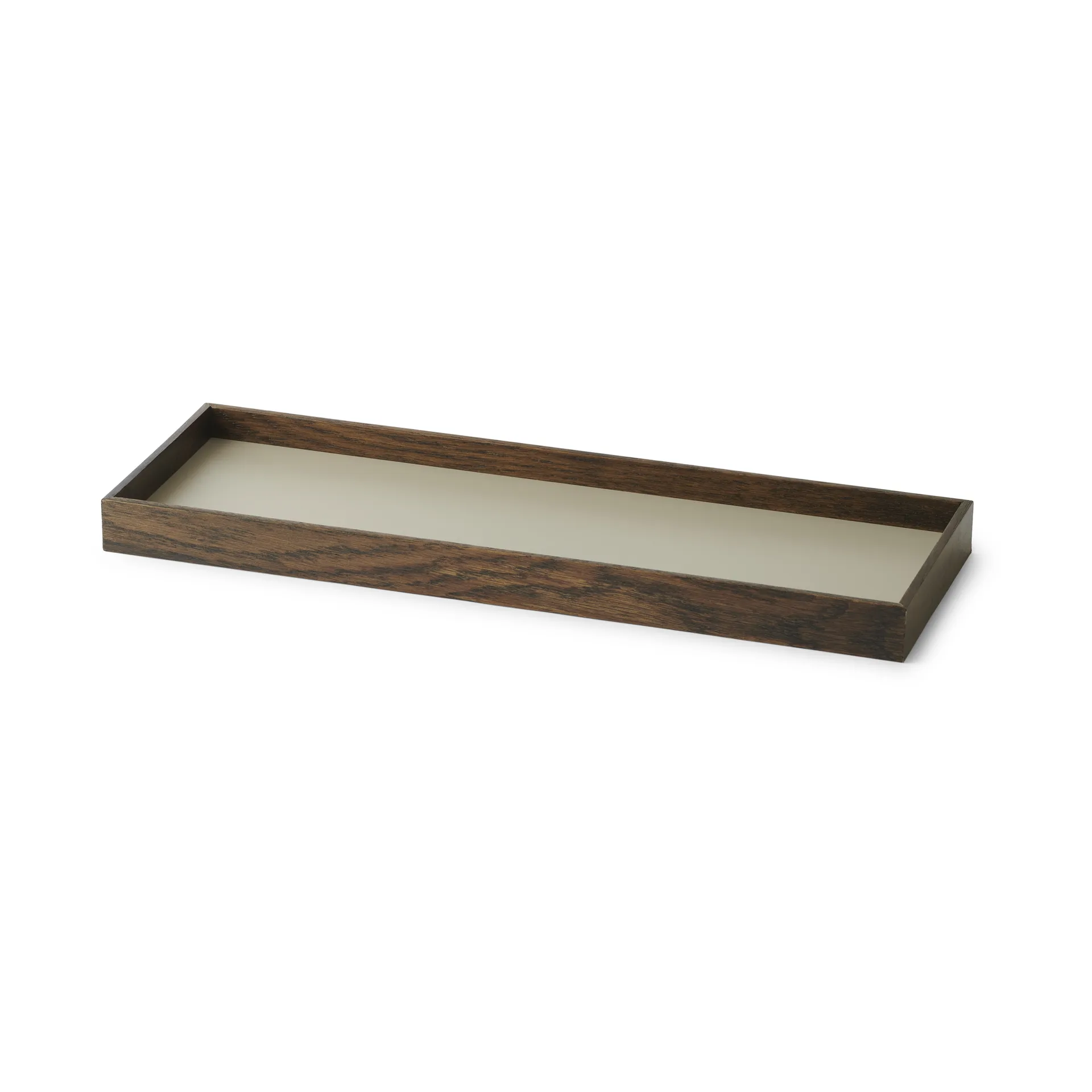 Frame dienblad small 11x32,4 cm, Gerookt eikenhout-grijs Gejst