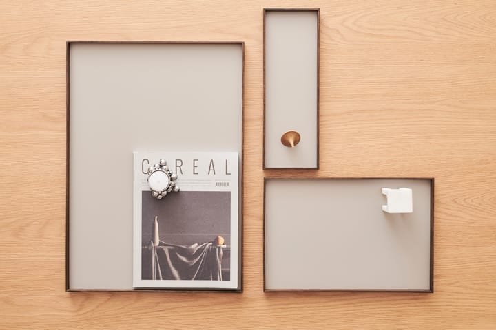 Frame dienblad small 11x32,4 cm, Gerookt eikenhout-grijs Gejst