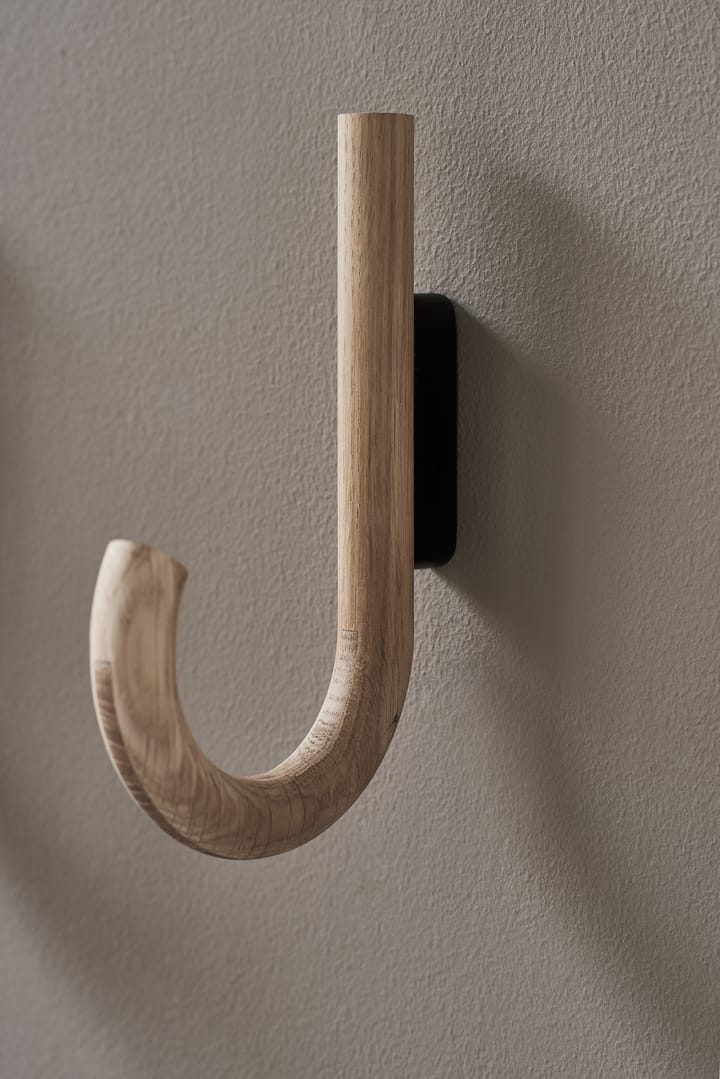 Hook haak 19 cm, Eikenhout-zwart Gejst